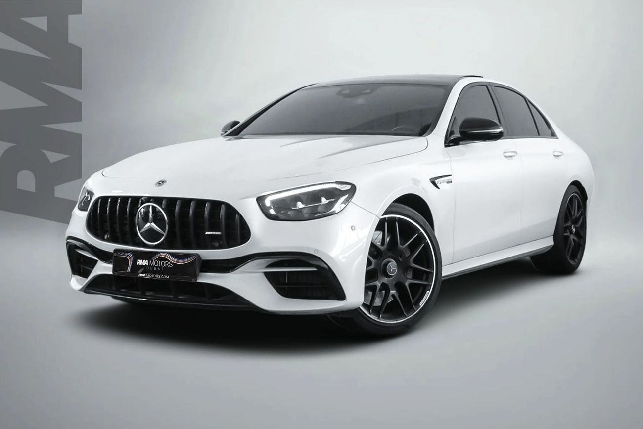 مرسيدس بنز E 63S 2022 Mercedes Benz E63s AMG / Mercedes Warranty and Service