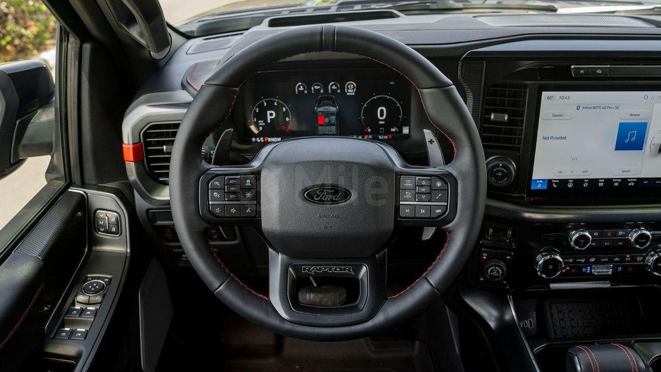 فورد إف-150 رابتور 3.5L V6 PETROL, 360 CAM, B&O 14 SPKR, FOX SHOCKS, DUAL ZONE, 17" ALLOY