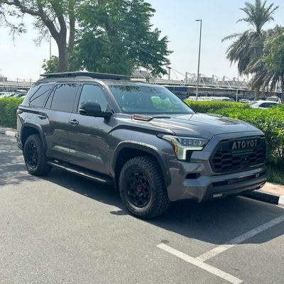 Toyota Sequoia 2023 TOYOTA SEQUOIA TRD PRO WITH WARRANTY, V6-HYBRID, AUTOMATIC FOUR WHEEL DRIVE IN EXCELLENT CONDIT