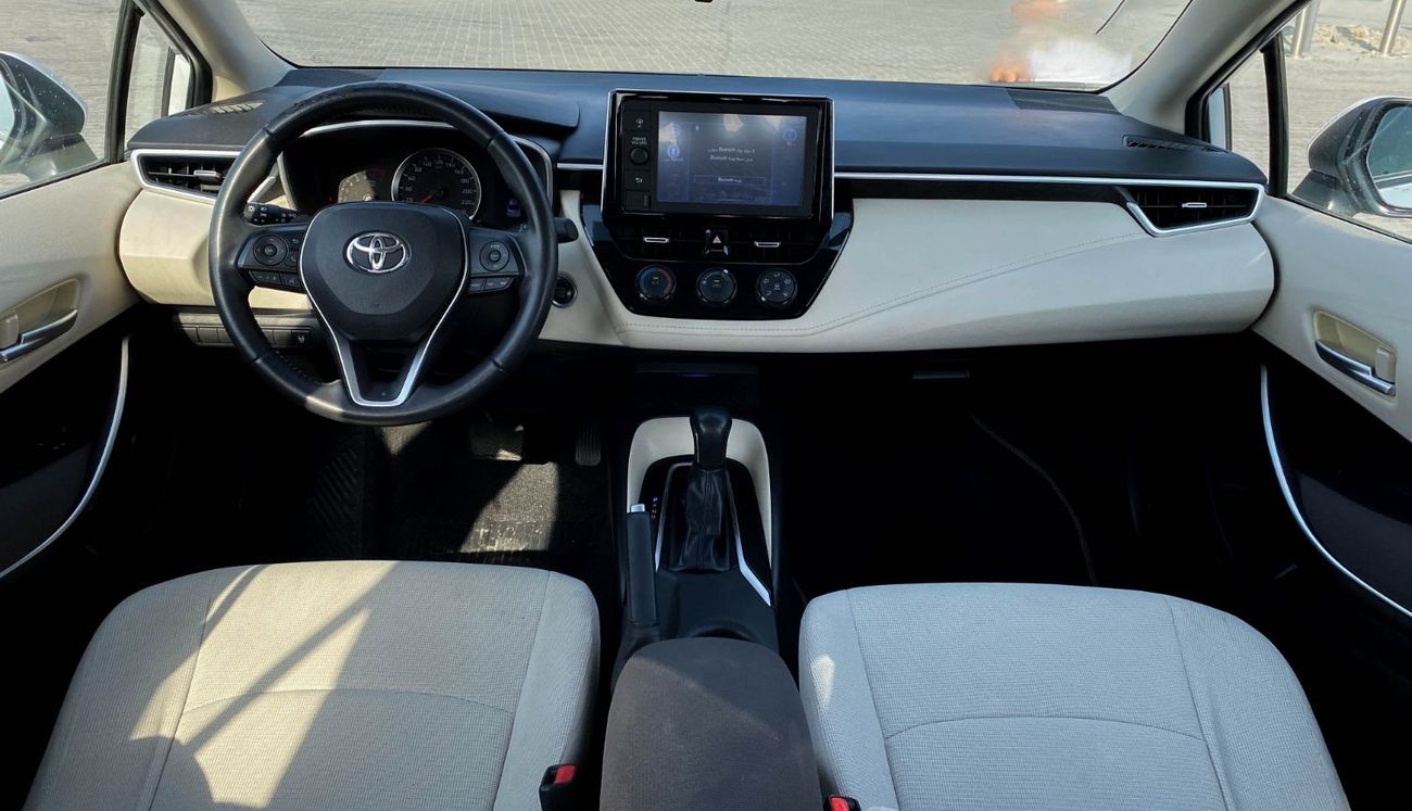 تويوتا كورولا GLI 1.6L Toyota Corolla 1.6L 2022 GCC original paint, full option, accident-free, excellent conditio