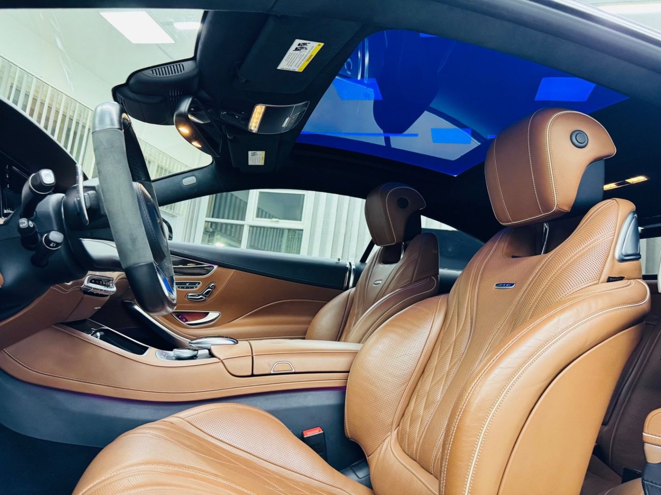 مرسيدس بنز S 63 AMG كوبيه S63 .. V8 .. Perfect Condition .