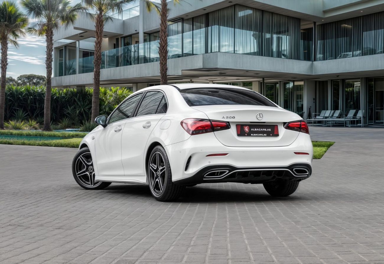 مرسيدس بنز A 200 AMG Hatchback | 2,937 P.M  | 0% Downpayment | Agency Warranty!