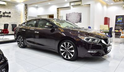 Nissan Maxima EXCELLENT DEAL for our Nissan Maxima SR ( 2016 Model ) in Purple Color GCC Specs