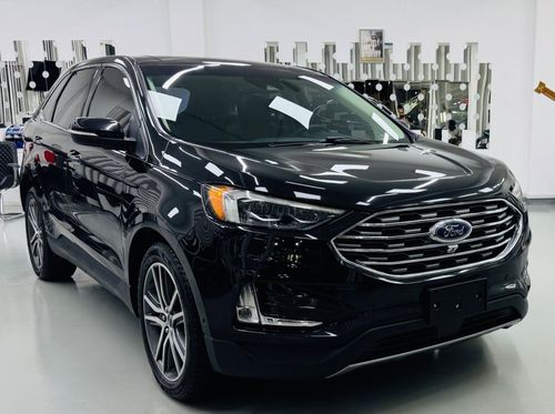 فورد إدج GCC .. FSH .. Original paint .. warranty .. Service .. AWD .. Titanium .