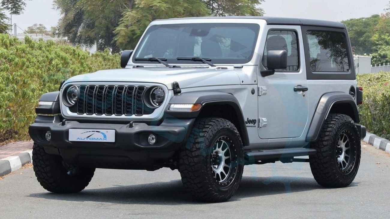 جيب رانجلر Sport S I4 2.0L Turbo 2024 GCC 0Km With 3 Years or 60 K Km Warranty @Official Dealer