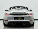 بورش 718 سبيدر RS 2024 Porsche 718 Spyder GT4 RS Weissach Pack, 2026 Porsche Warranty, Very Low Km, GCC