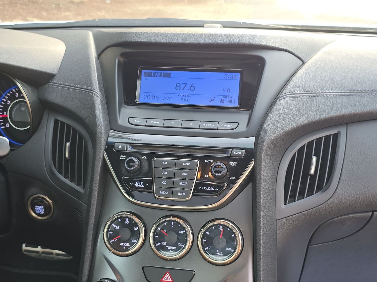 هيونداي جينيسس HYUNDAI GENESIS V4 TURBO 2016 KOREAN FULL OPITION // PERFECT CONDITION