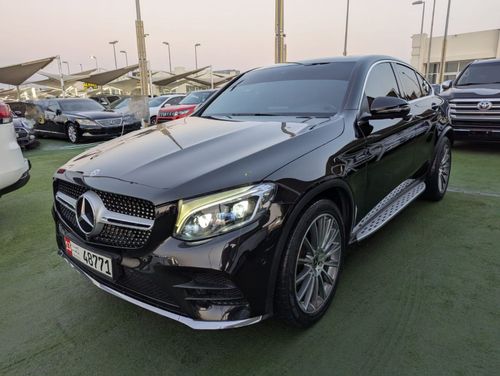 مرسيدس بنز GLC 250 4MATIC 2.0L MERCEDES-BENZ GLC-250 2018 GCC V4 ENGINE 2.0L clean car no any work required just buy an