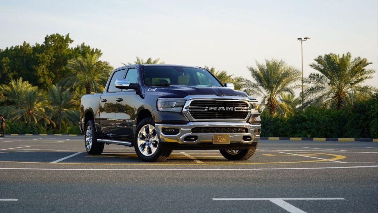RAM 1500 Description DODGE RAM BIGHORN 2021  INTERIOR DESIGN  AUX audio in Air conditioning Bluetooth system