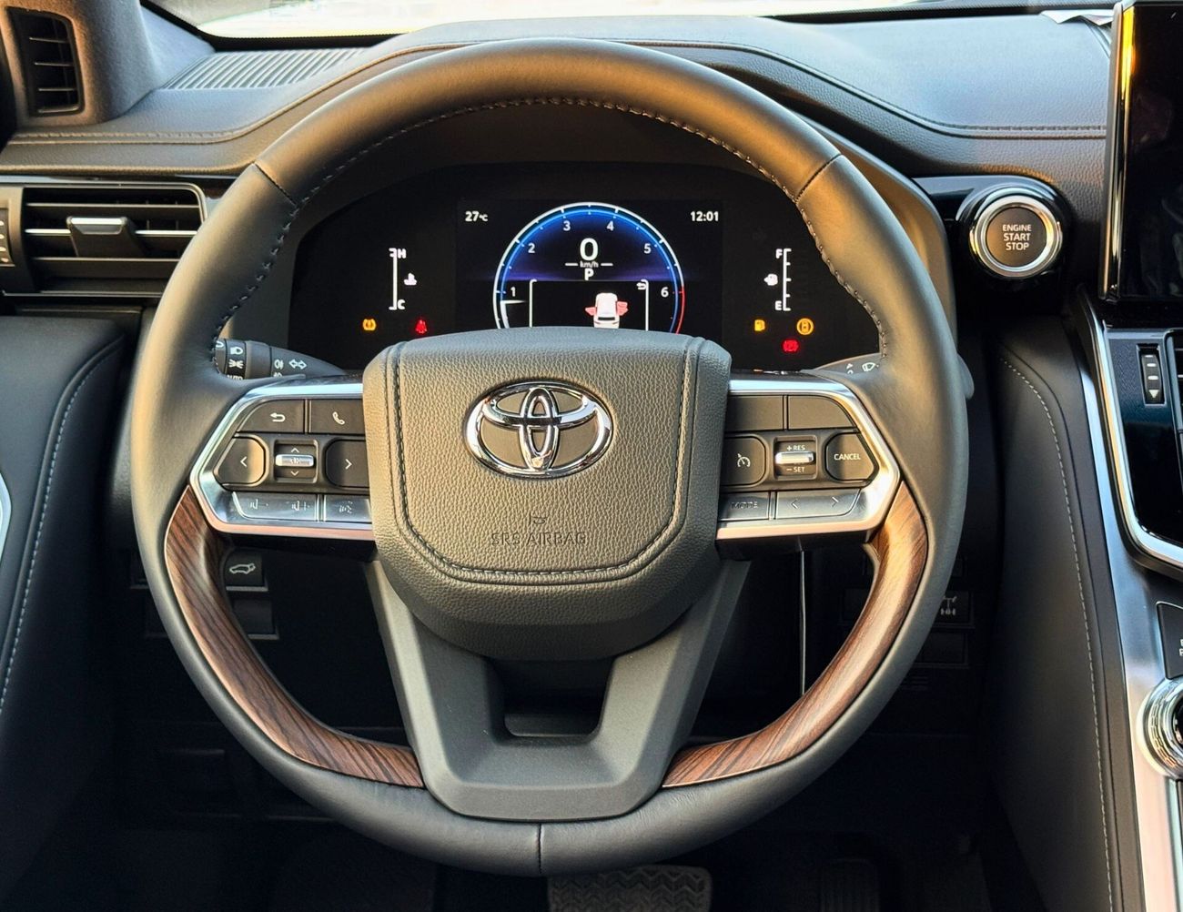 تويوتا لاند كروزر GXR | 4.0L PETROL | PWR SEATS & VENTILATION | SPEEDOMETR | SUNROOF | HIGH OPTION | CODE# GXR42H
