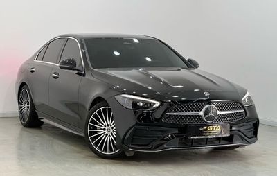 مرسيدس بنز C200 Premium 2.0L 2022 Mercedes Benz C200 AMG Premium Plus, 2025 Mercedes Warranty, Very Low Kms, GCC