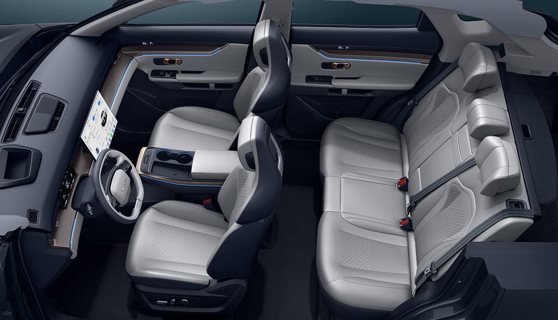 Jetour Dashing interior - Seats