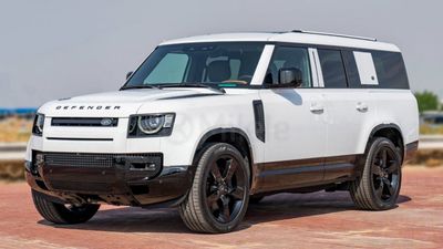 لاند روفر ديفندر 130 X-DYNAMIC SE P400 - FUJI WHITE WITH LEATHER PREMIUM INTERIOR