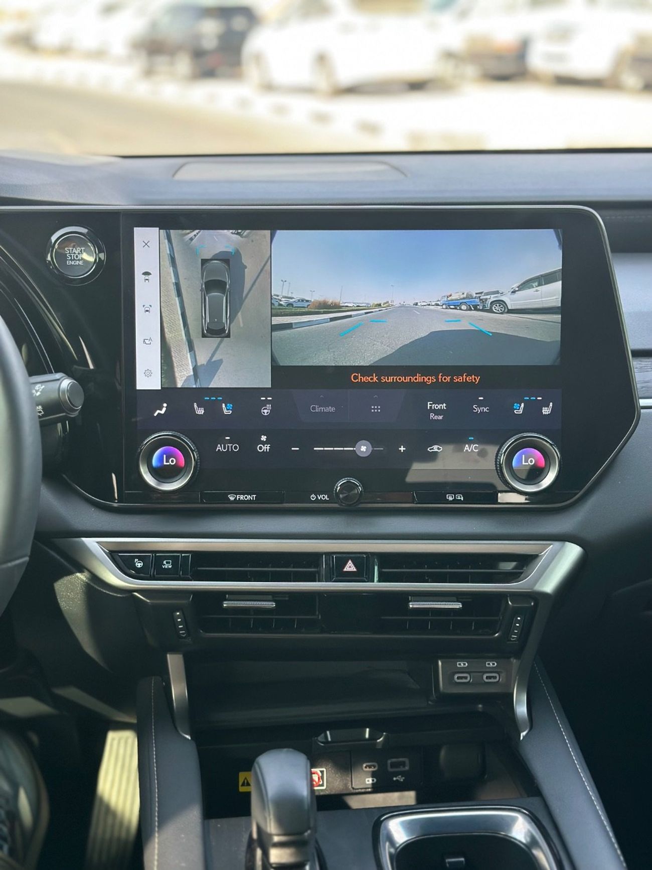 لكزس RX 350 Premium Full option Panoramic,360 camera