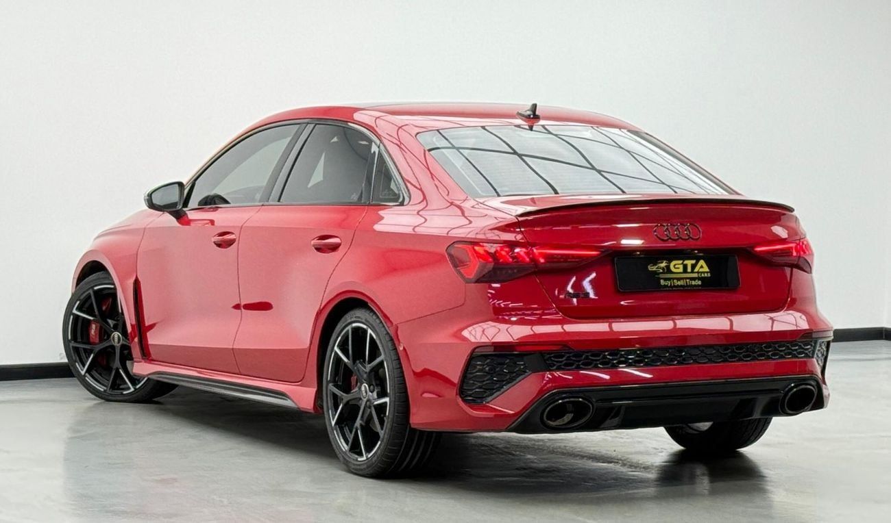 أودي RS3 TFSI quattro 2.5L Sedan 2022 Audi RS3, 2027 Audi Warranty, 2028 Audi Service Pack, Excellent Conditi