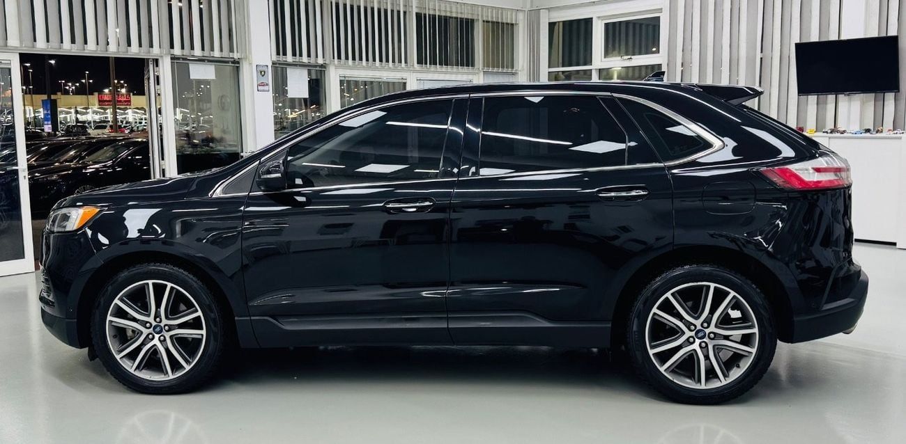 فورد إدج GCC .. FSH .. Original paint .. warranty .. Service .. AWD .. Titanium .