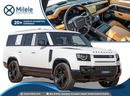 لاند روفر ديفندر 130 X-DYNAMIC SE P400 - FUJI WHITE WITH LEATHER PREMIUM INTERIOR