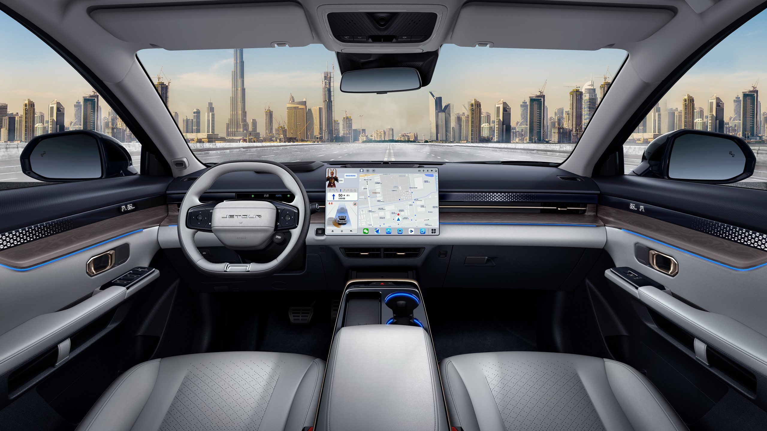 Jetour Dashing interior - Cockpit
