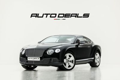 بنتلي كونتيننتال جي تي | GCC - Extremely Low Mileage - Perfect Condition | 6.0L W12