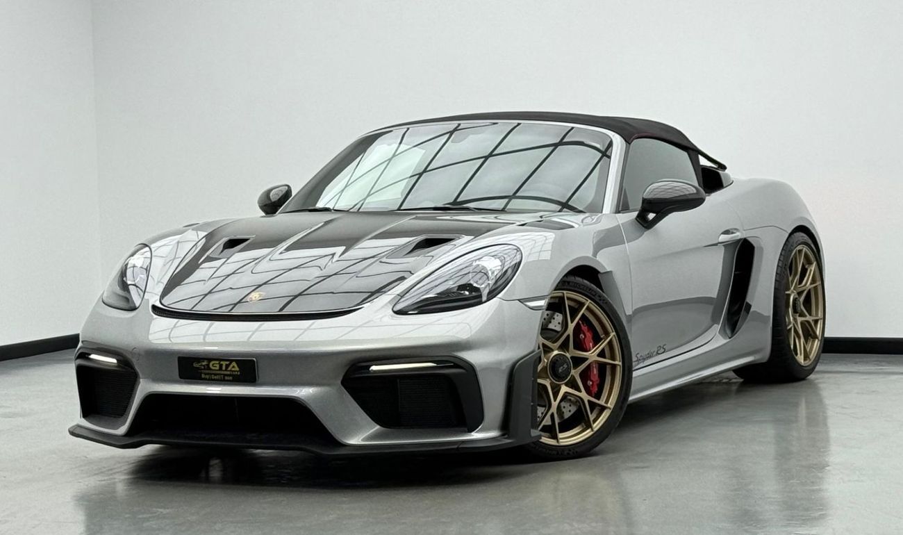 بورش 718 سبيدر RS 2024 Porsche 718 Spyder GT4 RS Weissach Pack, 2026 Porsche Warranty, Very Low Km, GCC