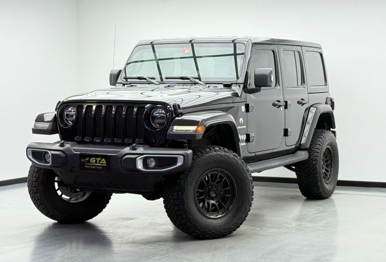 جيب رانجلر Unlimited Sahara 3.6L 2022 Jeep Wrangler Unlimited Sahara, Warranty, Full Jeep Service History, Exce