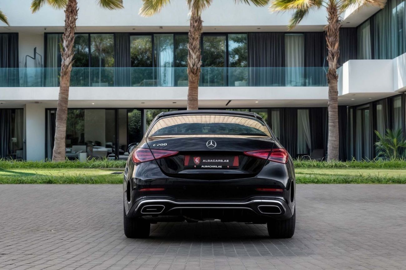 مرسيدس بنز C200 C200 AMG | 4,504 P.M | 0% Downpayment | 5 YEARS AGENCY WARRANTY!