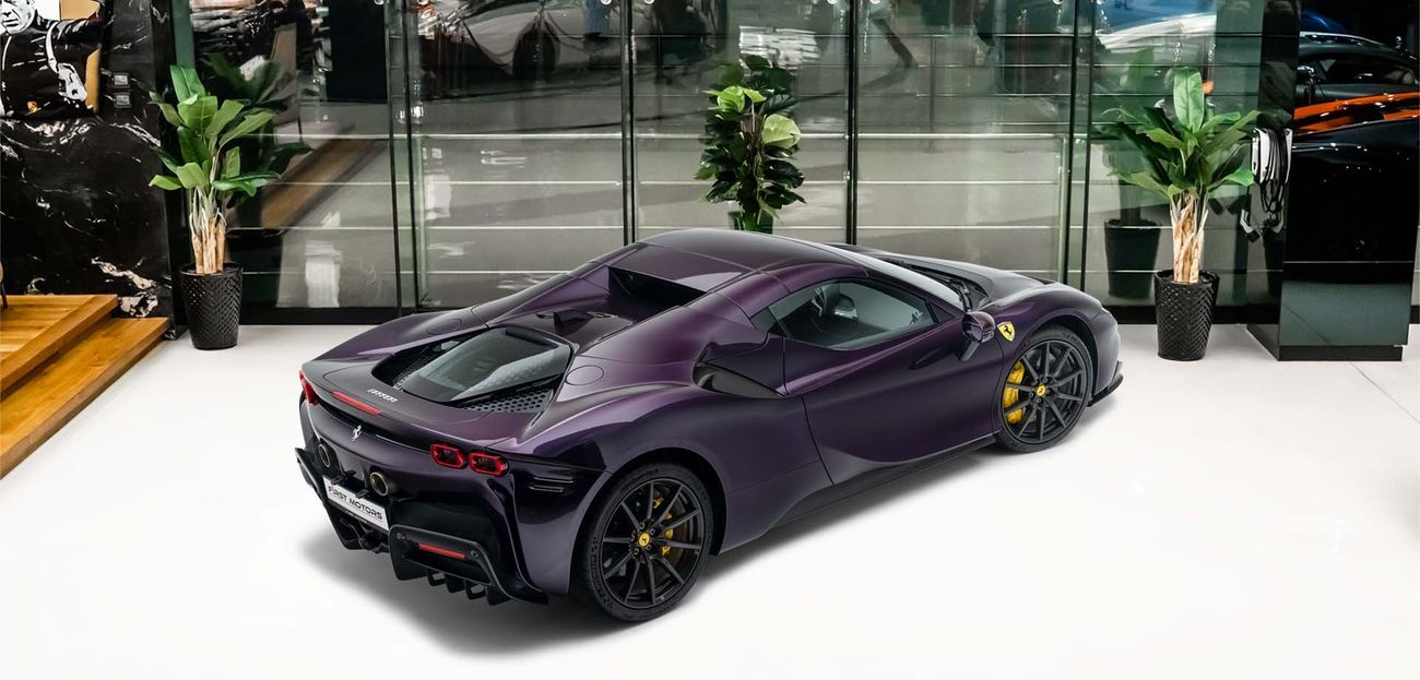 Ferrari SF90 Spider 4.0L V8 Twin-Turbocharged Engine + eMotor