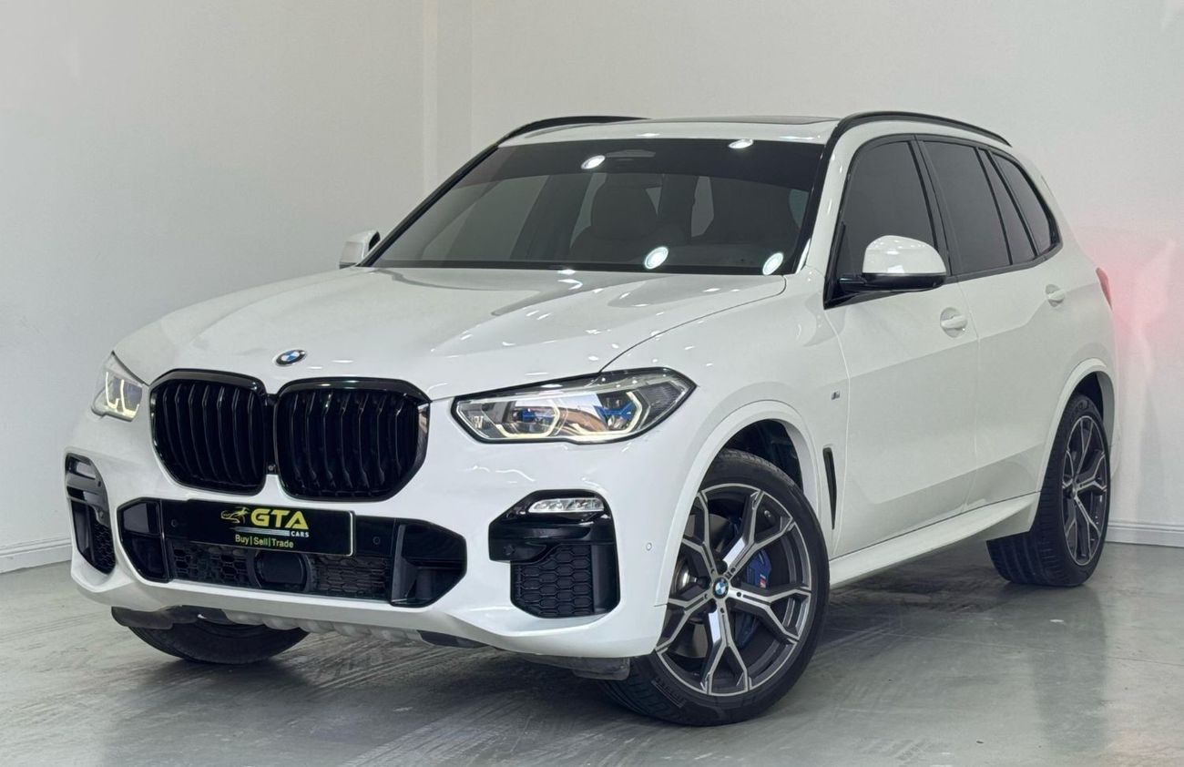 بي أم دبليو X5 40i M Sport 3.0L 2020 BMW X5 xDrive40i M-Sport, 2025 Warranty + Service Pack, Full Options, 7 Seater