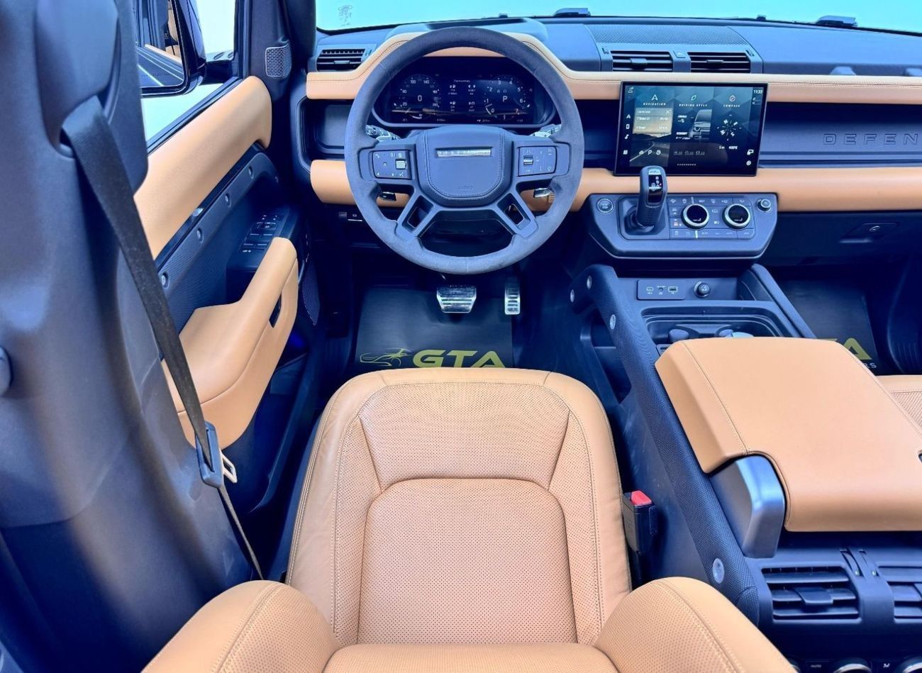 لاند روفر ديفندر 110 HSE P525 5.0L 2024 Land Rover Defender P525 HSE V8, 5 Years Land Rover Warranty + Service Pack,