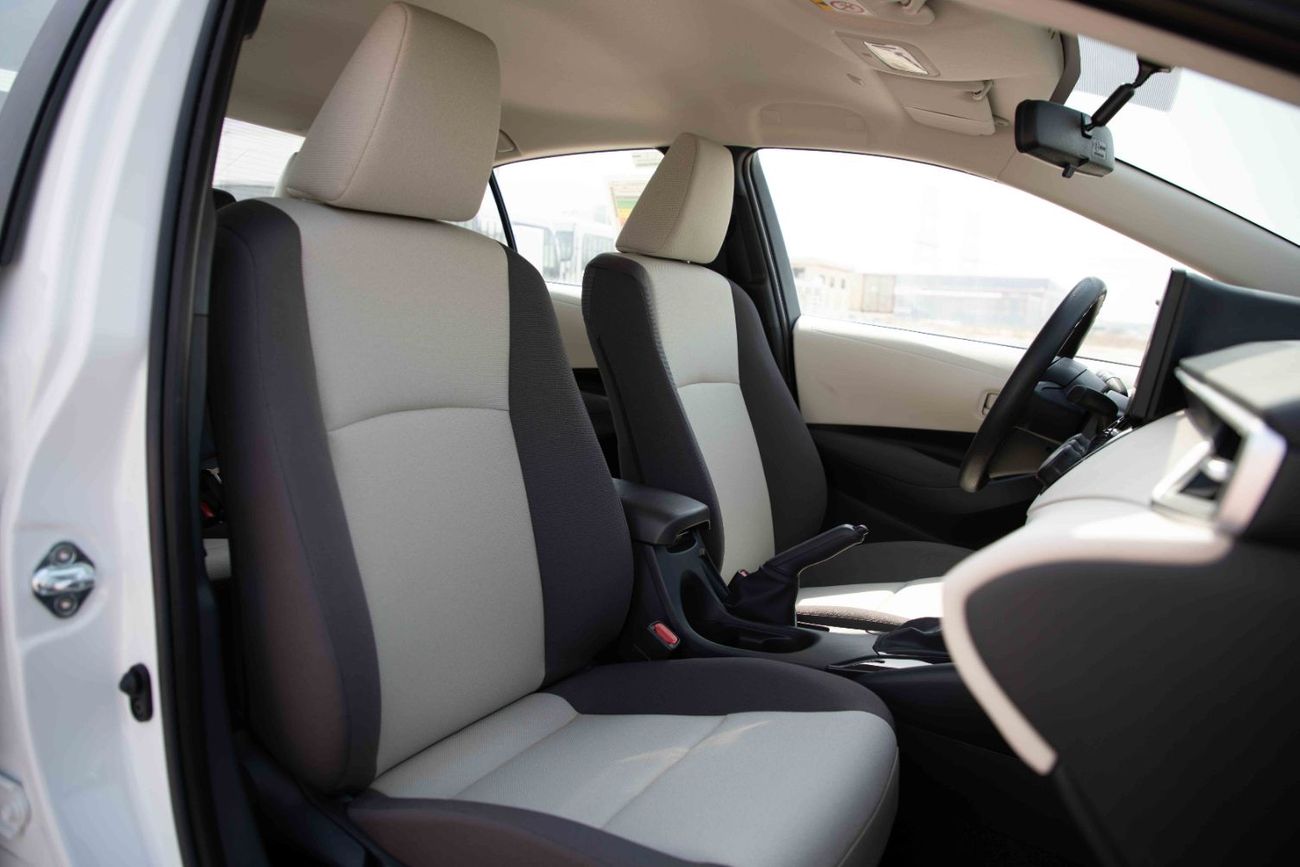 تويوتا كورولا 2025 Toyota Corolla XLI 1.6 - White Inside Beige | Export Only