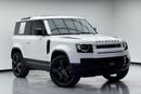 لاند روفر ديفندر 90 SE P300 2.0L 2023 Land Rover Defender 90 SE P300, 1 Year Warranty, Partial Service History, Excel
