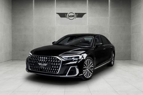 أودي A8 L 55 TFSI quattro Full Option 3.0L 2023 | GCC Specs | Full Options | Agency Warranty & Service