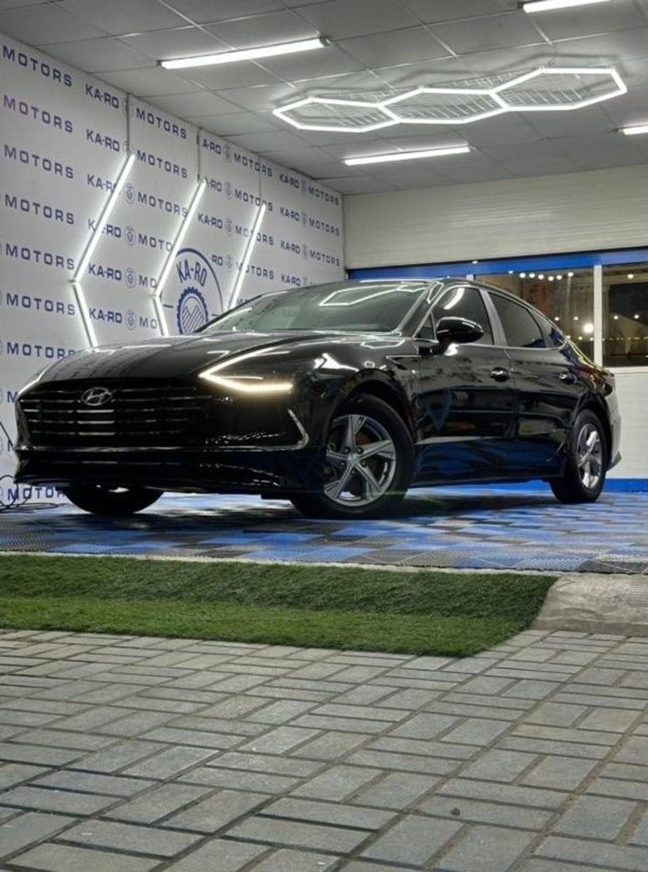 هيونداي سوناتا GLS هيونداي سوناتا 2021 بمحرك سعة 2.5 لتر بحالة جيدة لا تحتاج مساهمة حساس مغادرة المسار الأمريكي دخو