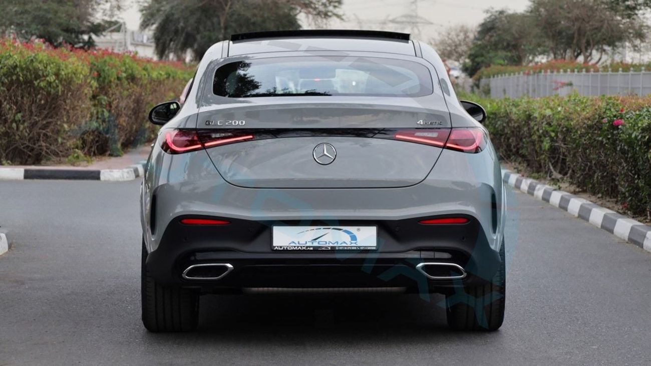 مرسيدس بنز GLC كوبيه 200 4MATIC 2025 GCC With 5 Years Or 150,000 Km Warranty @Official Dealer