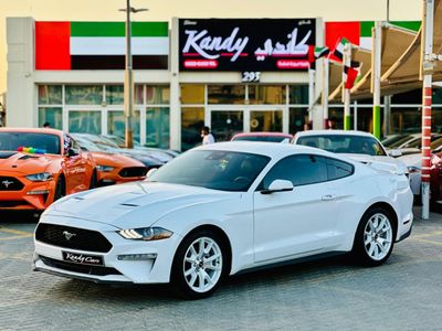 فورد موستانج EcoBoost Premium 2.3L Coupe A/T | Monthly AED 1420/- | 0% DP | Digital Cluster | # 12590