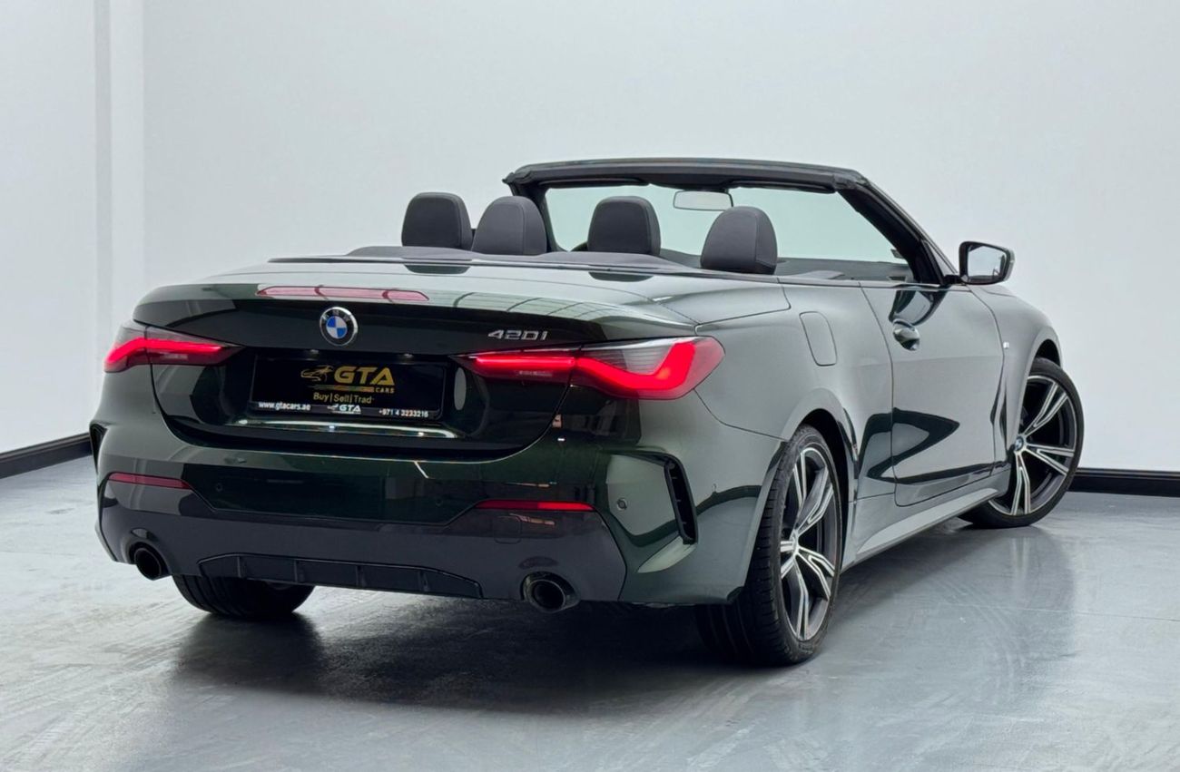 بي أم دبليو 420i 2023 BMW 420i M-Sport Convertible, February 2028 BMW Warranty + Service Contract, GCC