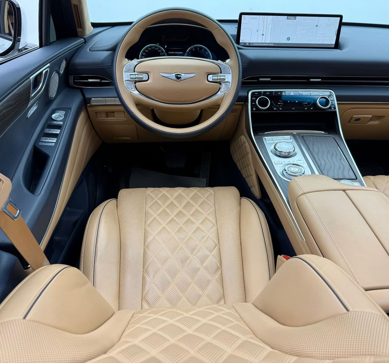 جينيسس GV80 2024 Genesis GV80 Royal, 2029 Warranty + Service Pack, Full Genesis Service History, 7 Seater, GCC