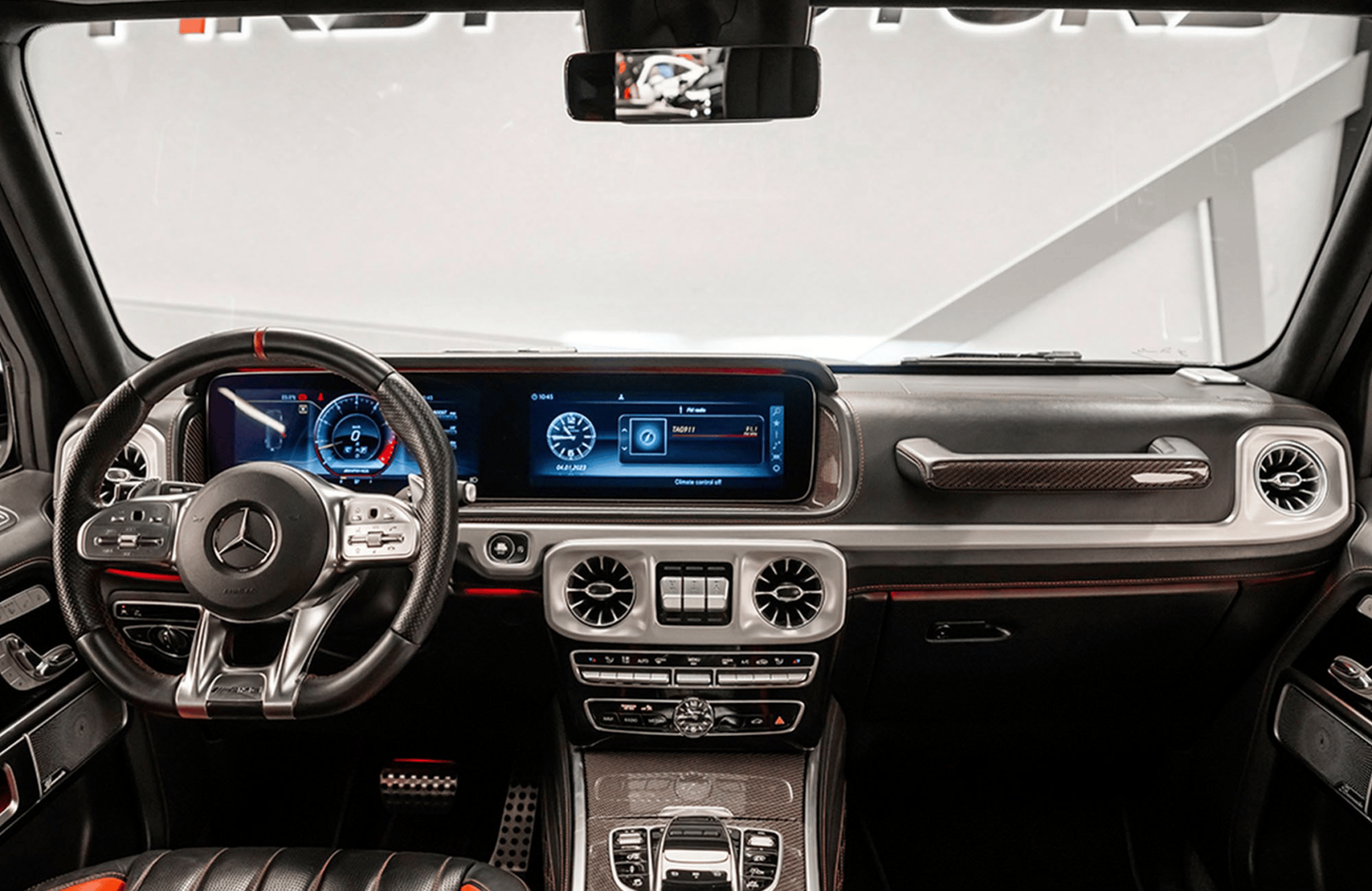 Mercedes-Benz G 63 AMG 4.0L V-8 Bi-Turbo Engine