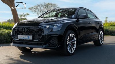 Audi Q8 TFSI S-LINE PROGRESS QUATTRO 2025 GCC With 3Y Unlimited Mileage Warranty&5Y Service @Official Dealer