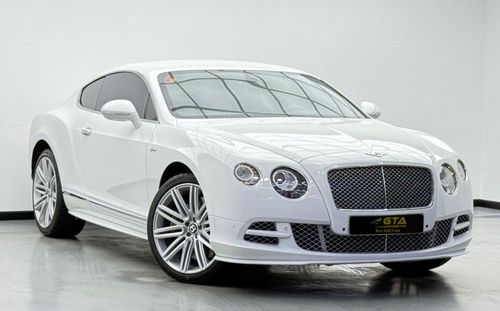 بنتلي كونتيننتال جي تي 2015 Bentley Continental GT Speed W12, Service History, Excellent Condition, GCC