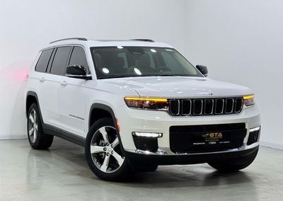 جيب جراند شيروكي L Limited 3.6L 2022 Jeep Grand Cherokee L Limited, 2027 Jeep Warranty, Jeep Service Pack, 7 Seater,