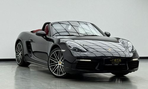 بورش بوكستر 718 Std 2.0L A/T 2019 Porsche 718 Boxster, Well-Optioned, Agency Warranty, Full Service History, GCC
