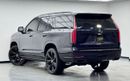 كاديلاك إسكالاد Sport Platinum 6.2L 4WD 2025 Cadillac Escalade Sport Platinum, 5 Years Cadillac Warranty + Service C
