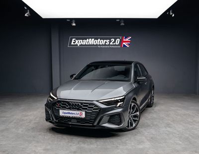 Audi S3 3,850x60 • 0% DP • 2024 Audi S3 Quattro S-Line Sportback • Audi Warranty + Service Contract • GCC