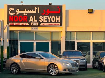 بنتلي كونتيننتال جي تي BENTLEY CONTINENTAL GT W12 SPEED 2013 GCC FULL OPTION  PERFECT CONDITION