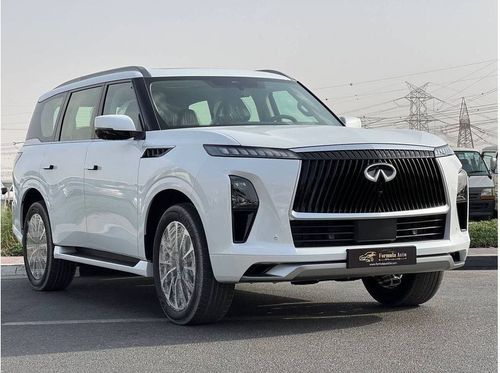 إنفينيتي QX80 3.5L TWIN TURBO PTR A/T // 2025 // FULL OPTION WITH 360 CAMERA , COOLING&HEATED SEATS , COOL BOX //