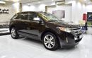 فورد إدج EXCELLENT DEAL for our Ford Edge Limited AWD ( 2014 Model ) in Dark Brown Color GCC Specs