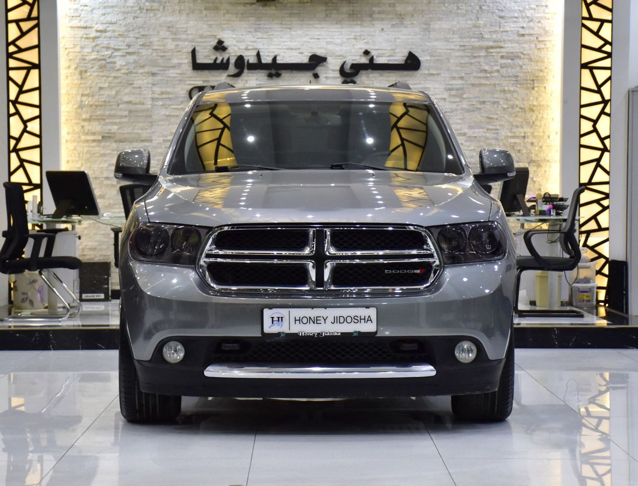دودج دورانجو EXCELLENT DEAL for our Dodge Durango AWD V8 ( 2012 Model ) in Grey Color GCC Specs