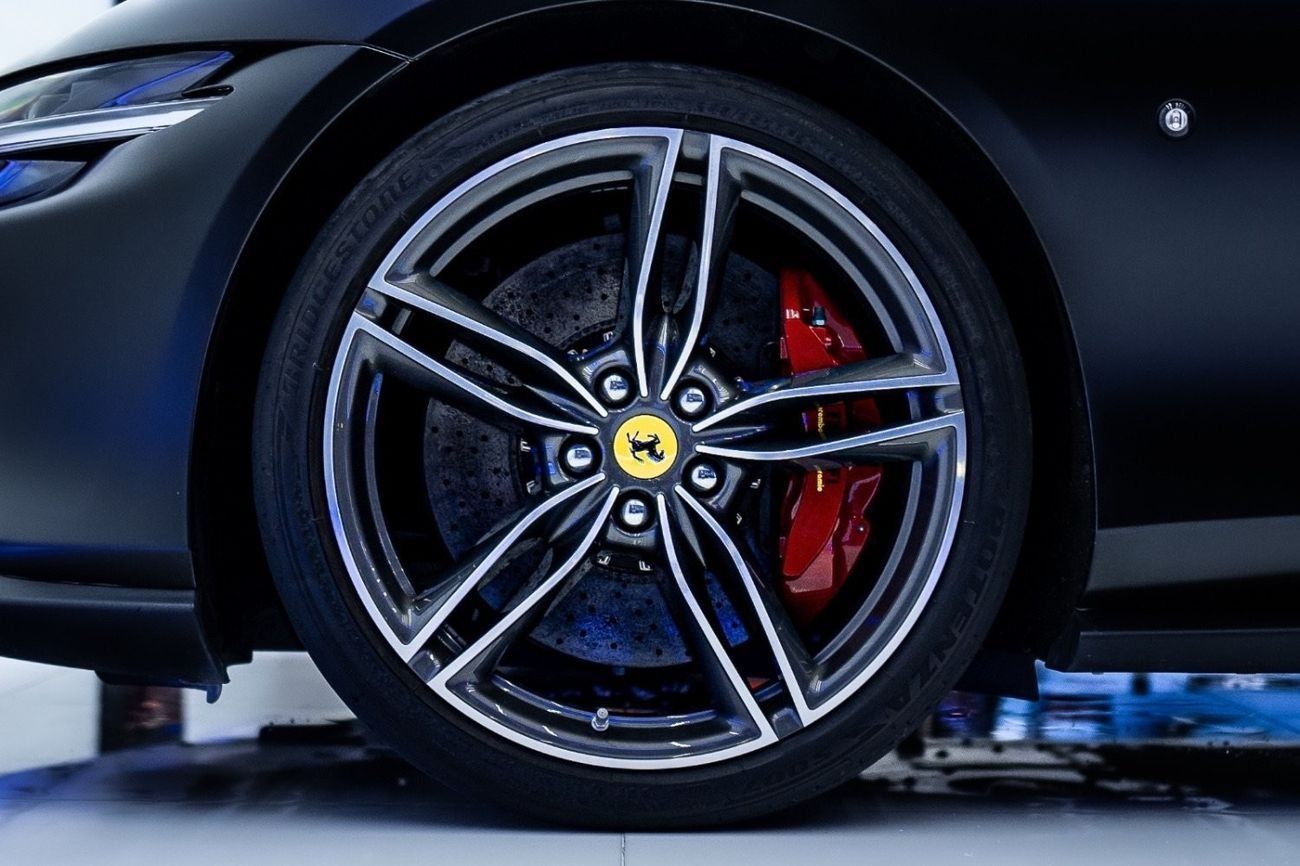 Ferrari Roma AL TAYER WARRANTY 28TH SEPTEMBER 2025 | FERRARI ROMA | GCC | RED BRAKE CALLIPERS |