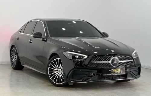 مرسيدس بنز C200 Premium 2.0L 2022 Mercedes Benz C200 AMG Premium Plus, 2025 Mercedes Warranty, Very Low Kms, GCC